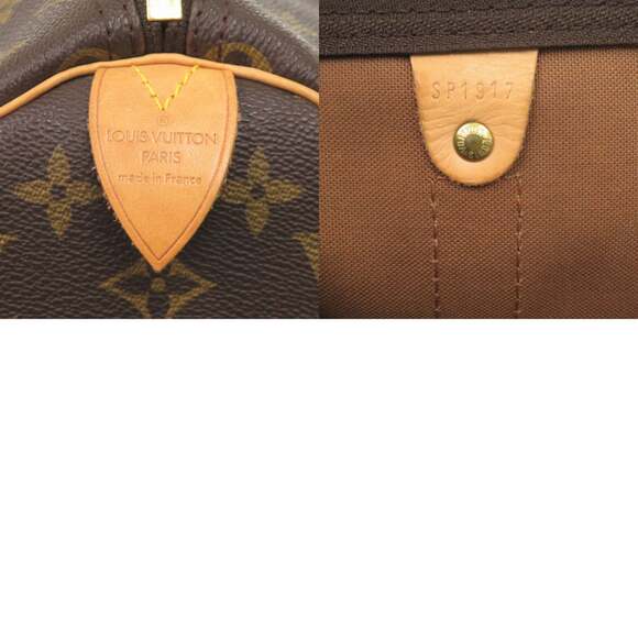 LOUIS VUITTON Authentic Brown Monogram Keepall 45 Boston Bag